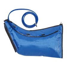 EA/1 - Bio Compression Systems Wide 4 Chamber Leg Sleeve with Velcro Adjustable Half Leg Small, Made of High Quality 200 Denier Nylon Oxford Coated with 3mil of Polyurethane - Best Buy Medical Supplies