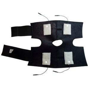 EA/1 - Biomedical Life Systems BioKnit® Conductive Knee Brace Soft Universal Size, with (4) 2" x 3" Fabric Electrode - Best Buy Medical Supplies