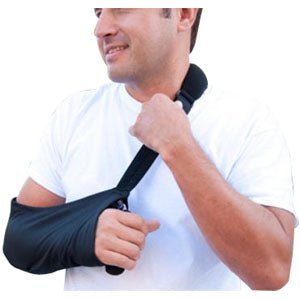 EA/1 - Brownmed IMAK® Elbow PM™ Arm Sling Universal, Black, Smooth Plastic Beads - Best Buy Medical Supplies