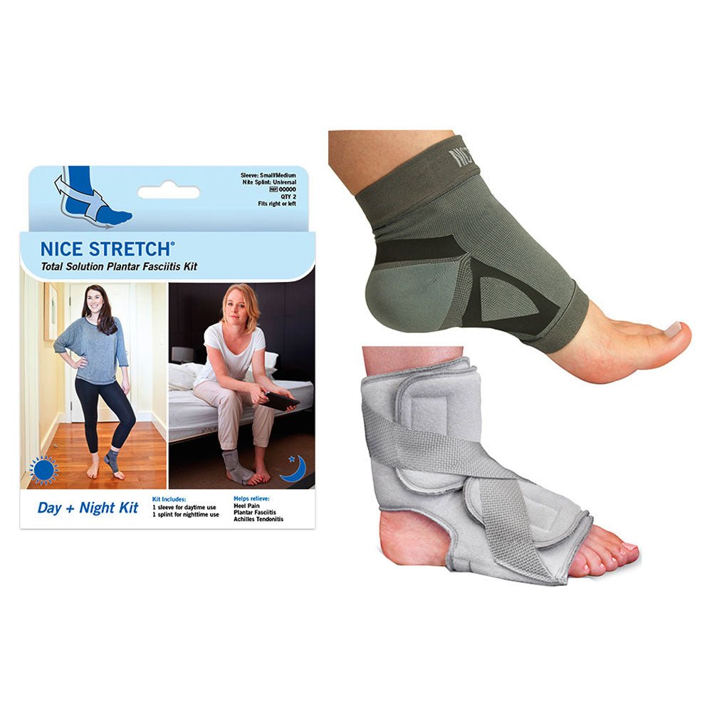 EA/1 - Brownmed Nice Stretch® Total Solution Plantar Fasciitis Relief Kit, Medium/Large - Best Buy Medical Supplies