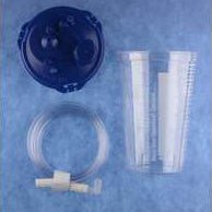 EA/1 - Cardinal Health™ Med-Vac® Suction Canister with Tubing 1200cc, Blue - Best Buy Medical Supplies