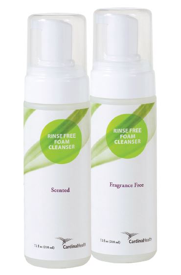 EA/1 - Cardinal Health™ No-Rinse Foam Cleanser, Scented 7.1 oz - Best Buy Medical Supplies