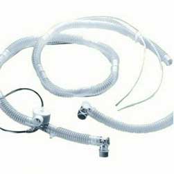 EA/1 - CareFusion Adult Single-limb Portable Ventilator Circuit, Includes 6" Patient Tube and Trach Elbow Adapter, 60" Air Tube, 70" Pressure Sensing Line and Tip Adapter - Best Buy Medical Supplies