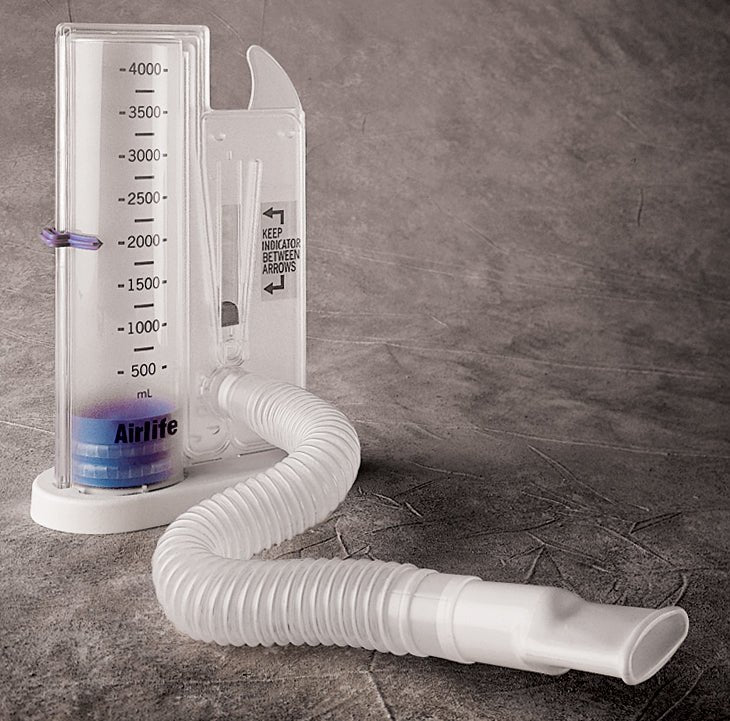 EA/1 - CareFusion AirLife&trade; Volumetric Incentive Spirometers without 1-way valve 4000mL Capacity - Best Buy Medical Supplies