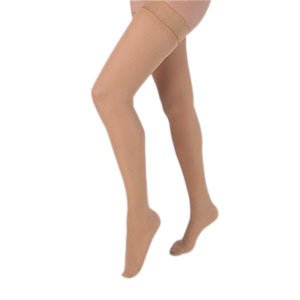 EA/1 - Carolon Company Health Support Vascular Full Thigh-Length Hosiery Regular Size B, Beige - Best Buy Medical Supplies