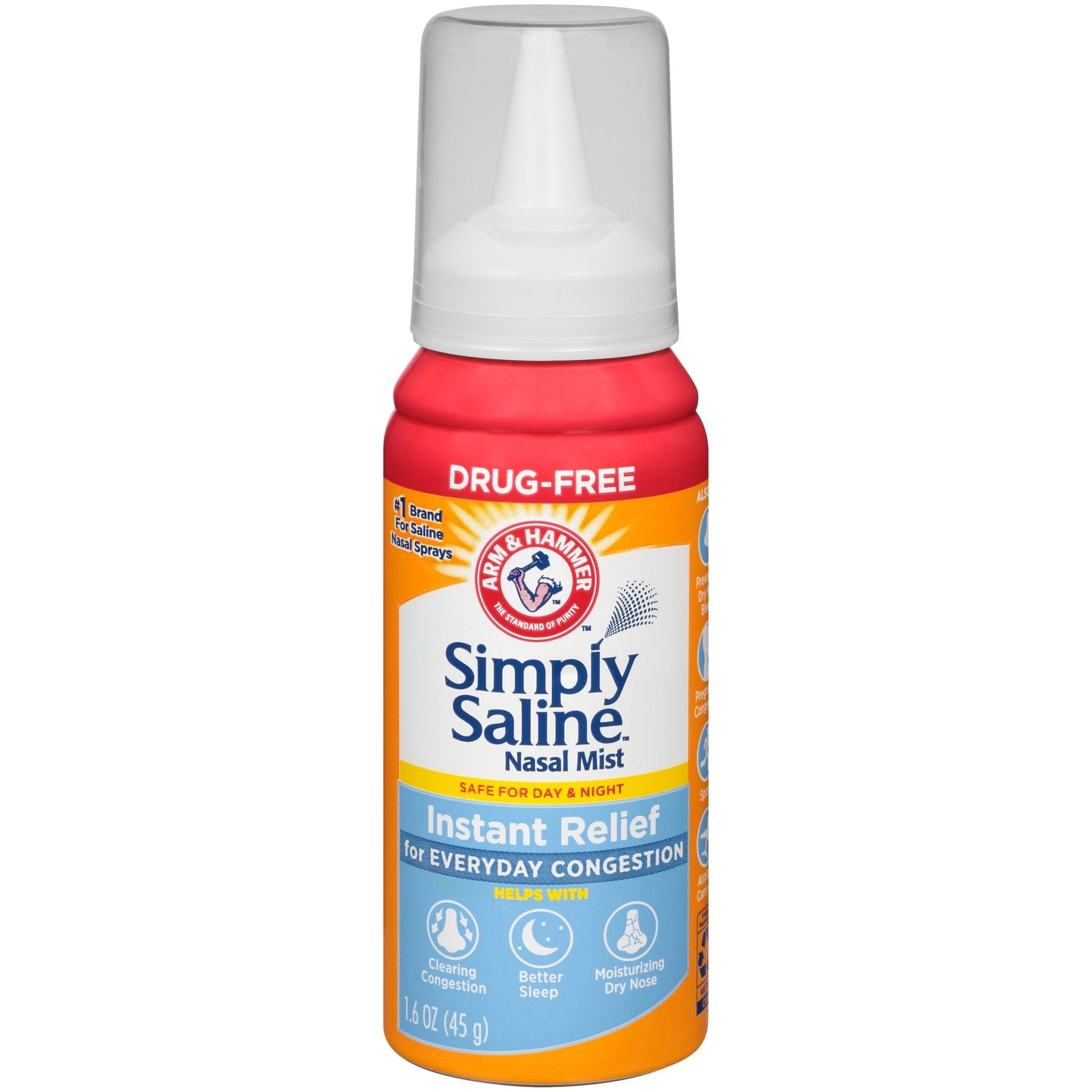 EA/1 - Church & Dwight Simply Saline® Aerosol 1.5Oz, Sterile - Best Buy Medical Supplies