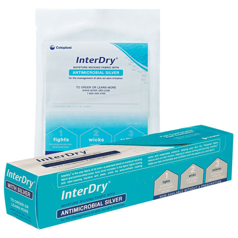 EA/1 - Coloplast InterDry® Textile with Antimicrobial Silver Complex 10" x 36" - Best Buy Medical Supplies