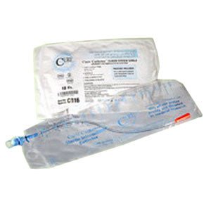 EA/1 - Cure Catheter® Unisex Single Closed System with Integrated 1500mL Collection Bag 12Fr - Best Buy Medical Supplies