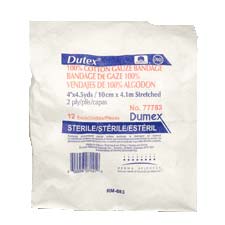 EA/1 - Derma Sciences Dutex® Conforming Bandage, 2-Ply, 100% Cotton, Sterile, 4" x 4-1/10yd - Best Buy Medical Supplies