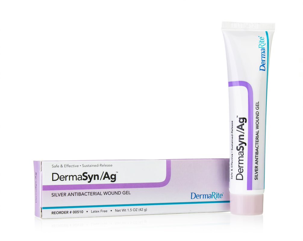 EA/1 - Dermarite Dermasyn® Ag Silver Antibacterial Wound Gel, 1.5 oz - Best Buy Medical Supplies