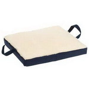 EA/1 - DMI Gel/Foam Flotation Cushion 16" x 18" x 2", Black - Best Buy Medical Supplies