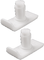 EA/1 - DMI Walker Ski Glides Universal 7/8" or 1" I.D., Latex-Free - Best Buy Medical Supplies