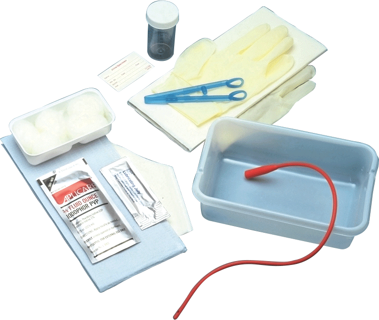 EA/1 - Dover Red Rubber Open Urethral Catheter Tray 14 Fr - Best Buy Medical Supplies