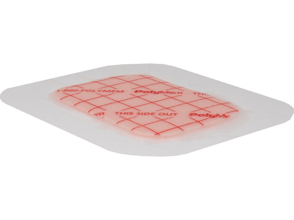 EA/1 - Ferris PolyMem® Adhesive Island Dressing 4" x 5" with 2" x 3" Pad - Best Buy Medical Supplies