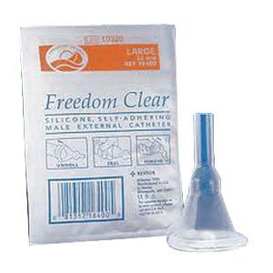 EA/1 - Freedom Clear Self-Adhering Male External Catheter, 28 mm - Best Buy Medical Supplies
