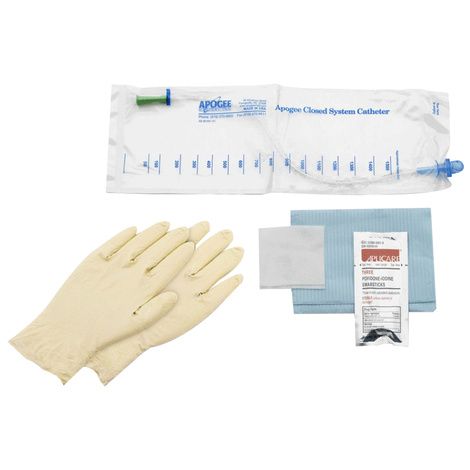 EA/1 - Hollister Apogee Plus Intermittent Catheter Kit Coude Tip 14Fr, 16" - Best Buy Medical Supplies