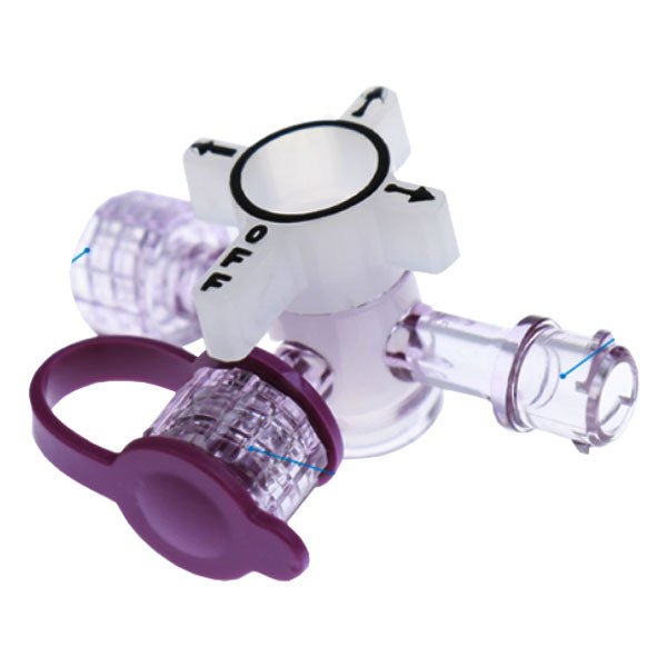 EA/1 - ICU Medical ENFit™ Lopez Valve® Closed Enteral Tube Valve, with Tethered Cap - Best Buy Medical Supplies