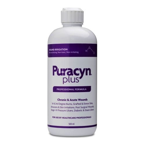 EA/1 - Innovacyn Puracyn® Plus Professional Wound Irrigation Solution, Flip Top Applicator, 500mL - Best Buy Medical Supplies
