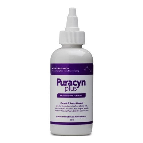 EA/1 - Innovacyn Puracyn® Plus Professional Wound Irrigation Solution, Twist Cap Applicator, 120mL - Best Buy Medical Supplies
