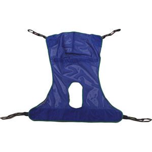 EA/1 - Invacare Reliant™ Full Body Sling with Commode Opening Large - Best Buy Medical Supplies