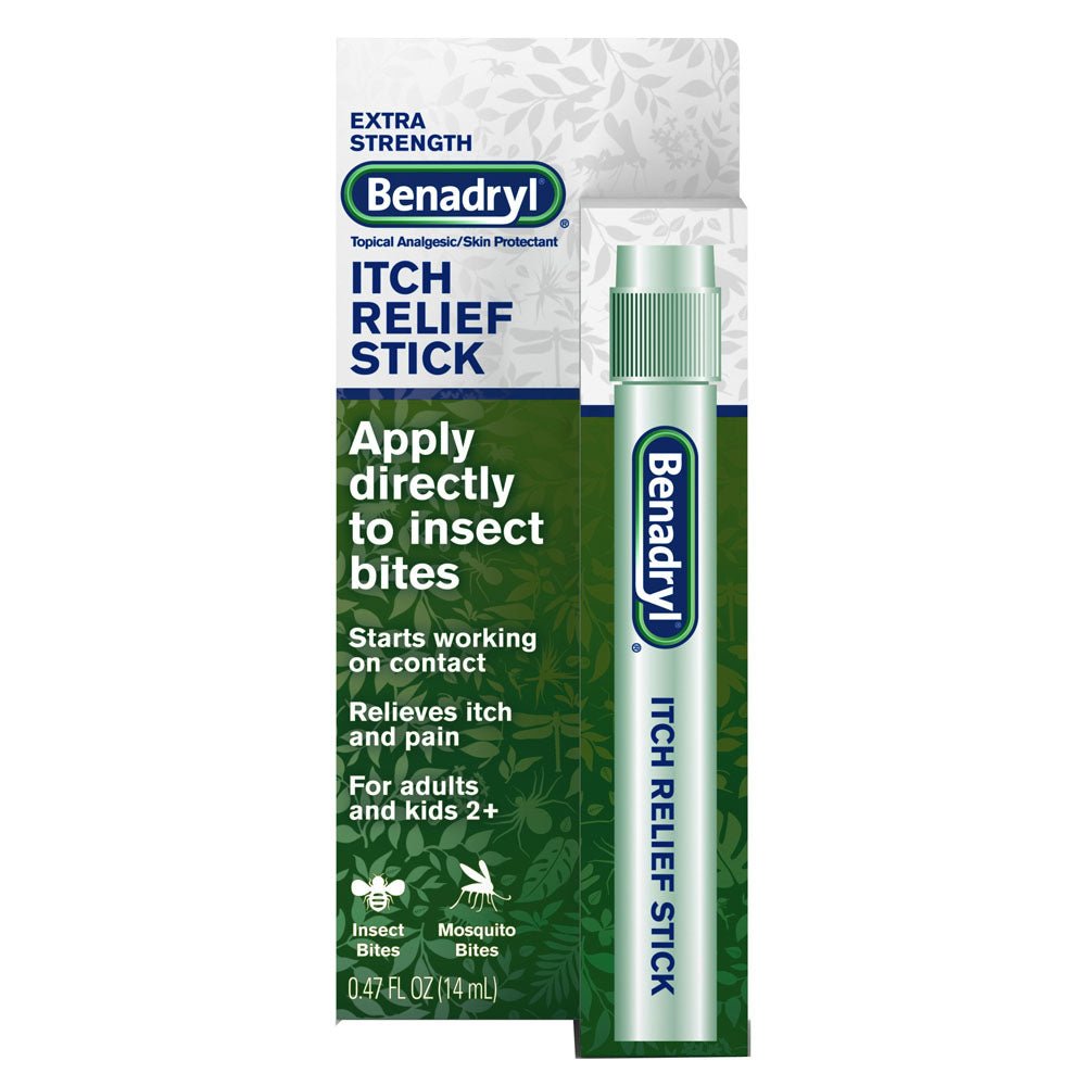 EA/1 - Johnson & Johnson Benadryl® Itch Relief Stick, 0.47fl oz - Best Buy Medical Supplies