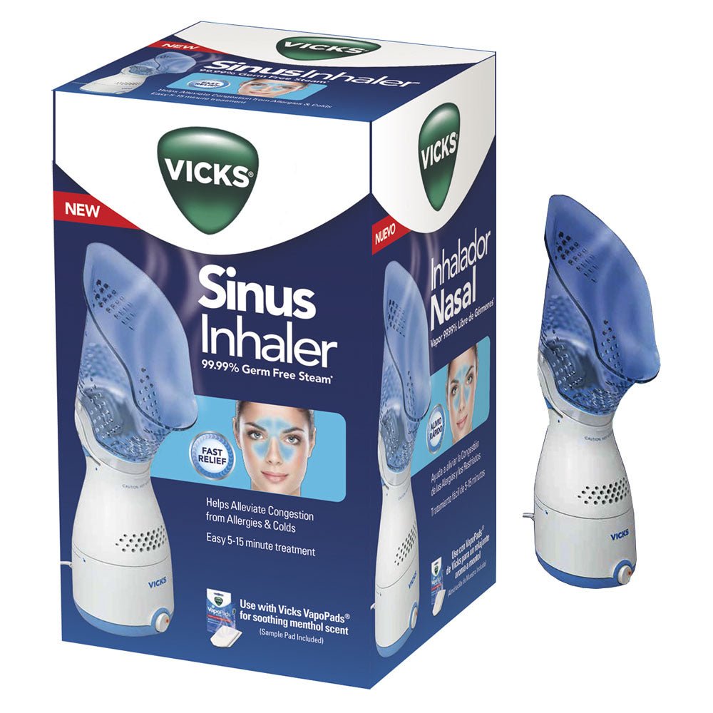 EA/1 - Kaz Vicks® Personal Steam Sinus Inhaler - Best Buy Medical Supplies