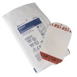 EA/1 - Kendall Polyskin™ II Transparent Dressing, Adhesive, 4" x 4-3/4" - Best Buy Medical Supplies