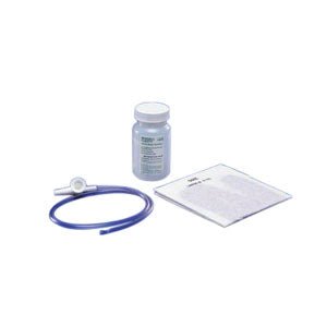 EA/1 - Kendall Suction Catheter Tray with Safe-T-Vac™ Valve, Gloves and Sterile Water, 14Fr - Best Buy Medical Supplies