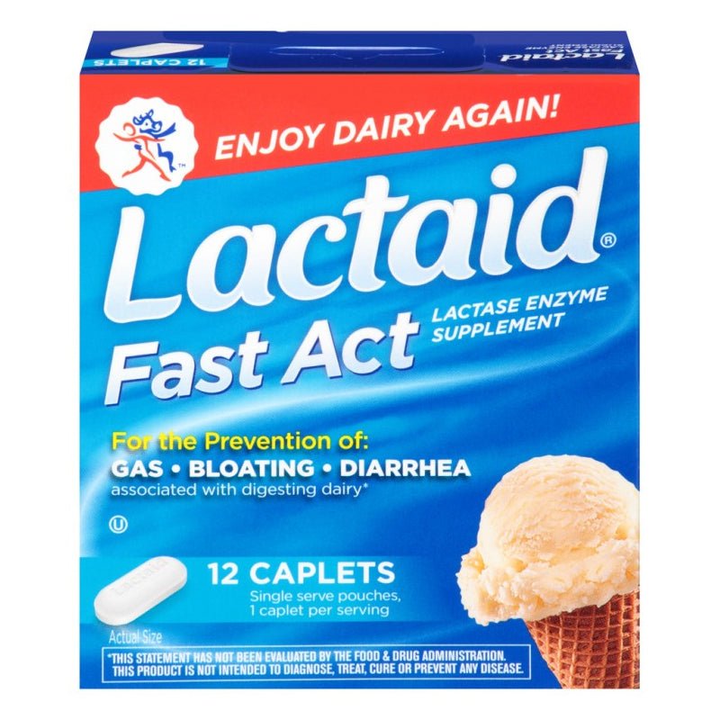 EA/1 - Lactaid Fast Act Caplets - Best Buy Medical Supplies