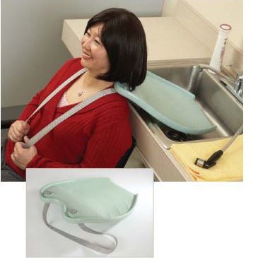 EA/1 - Maddak Inc Shampoo Tray 16" x 21" x 1", Unique Shape, Does not Splash or Overflow - Best Buy Medical Supplies