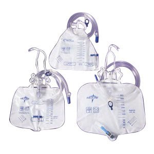 EA/1 - Medline® Industries Drainage Bag with Antireflux Tower, Exclusive Slide-Tap Drainage Port 2000mL - Best Buy Medical Supplies