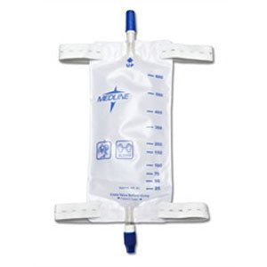 EA/1 - Medline® Industries Leg Bags with Comfort Strap and Twist Valve Drainage Port 600mL, Medium - Best Buy Medical Supplies