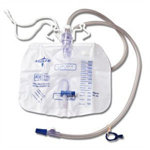 EA/1 - Medline® Industries Urinary Drainage Bag with Antireflux Device 2000mL - Best Buy Medical Supplies