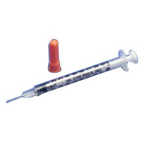 EA/1 - Monoject™ Rigid Pack Insulin Syringe with Accu-tip™ Flat Plunger Tip 1mL - Best Buy Medical Supplies