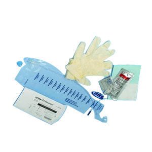 EA/1 - MTG Instant Cath® Coude Closed System Kit with Vinyl 14Fr 16" Catheter with Introducer Tip and One Clear BZK Wipe, Sterile, Pre-lubricated, Latex-free - Best Buy Medical Supplies
