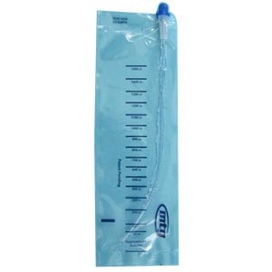 EA/1 - MTG Instant Cath® Firm Pre-Lubricated Vinyl Intermittent Catheter with Introducer Tip 14Fr, Sterile, Self-Contained in 1500mL Collection Bag, Latex-free - Best Buy Medical Supplies