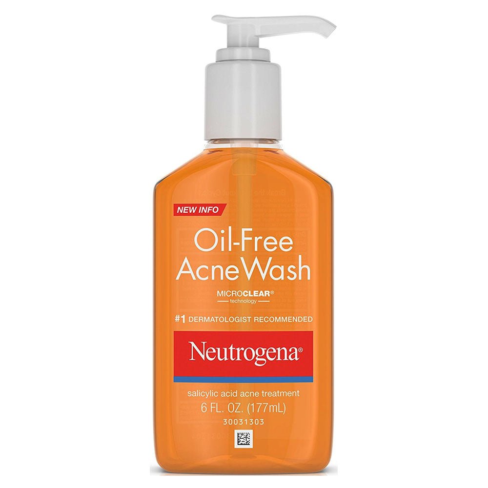 EA/1 - Neutrogena Oil-Free Acne Wash, 6 fl oz - Best Buy Medical Supplies