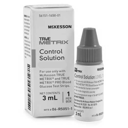 EA/1 - Nipro Diagnostics True Metrix&trade; Level 2 (Medium) Control Solution - Best Buy Medical Supplies