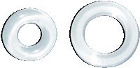 EA/1 - Nu Hope Laboratories Inc Regular Silicone O-Ring 1/2" W Medium, 7/8" to 1-1/8" Stoma Opening - Best Buy Medical Supplies