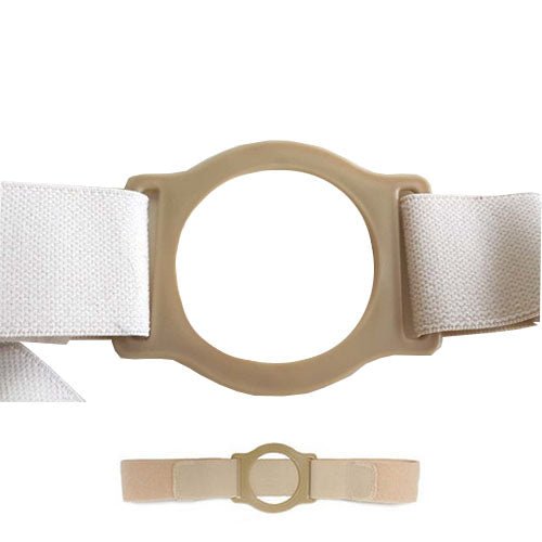 EA/1 - Nu-Hope Nu-Comfort™ 2" Support Belt, 3-1/4" ID Ring Plate, Latex-Free, XXL, Beige - Best Buy Medical Supplies