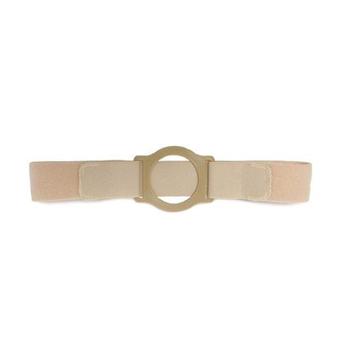EA/1 - Nu-Hope Nu-Comfort™ Support Belt, Latex-Free, 2" Wide, 2-7/8" ID Ring Plate, Medium, Beige - Best Buy Medical Supplies
