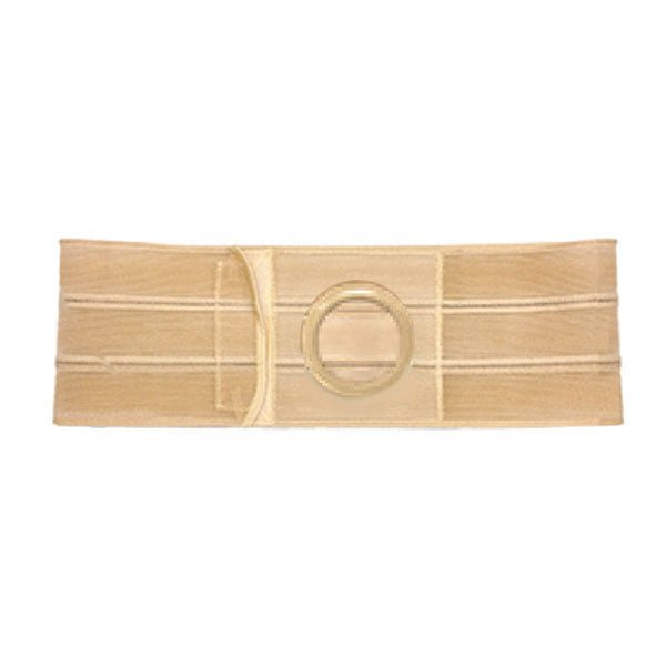 EA/1 - Nu-Hope Nu-Form™ Special Support Belt, 2-3/8" Center Stoma, 7" Wide, Left, 2XL, Beige - Best Buy Medical Supplies