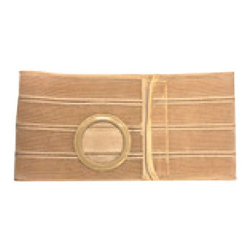 EA/1 - Nu-Hope Nu-Form™ Special Support Belt, 2-3/8" Stoma, 7" Wide, Right, Blue Bias Ring 50" Length Contour Overall, 2XL (47" to 52" Waist), Beige - Best Buy Medical Supplies