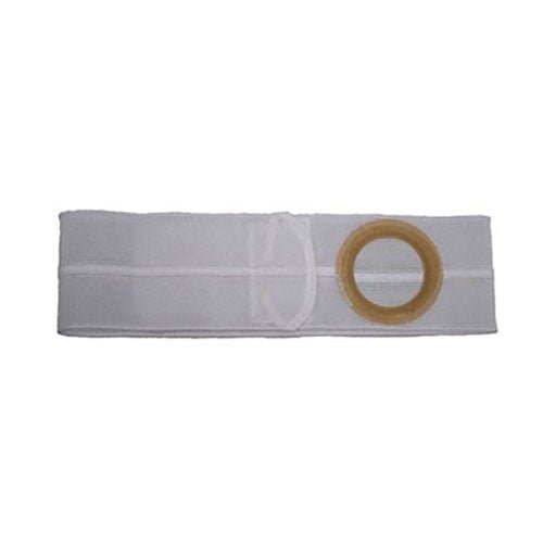 EA/1 - Nu-Hope Support Belt, Original Flat Panel, 2-3/8" Center Stoma, 4" Wide, Large, Beige - Best Buy Medical Supplies
