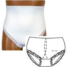EA/1 - Options Ostomy Support Barrier Ladies Brief 880 with Snaps Small, Size 4 to 5 - Best Buy Medical Supplies