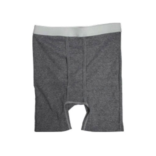 EA/1 - Options™ Boxer Brief with Built-In Ostomy Barrier/Support, For Men, Right Side Stoma, 3XL, Light Gray - Best Buy Medical Supplies