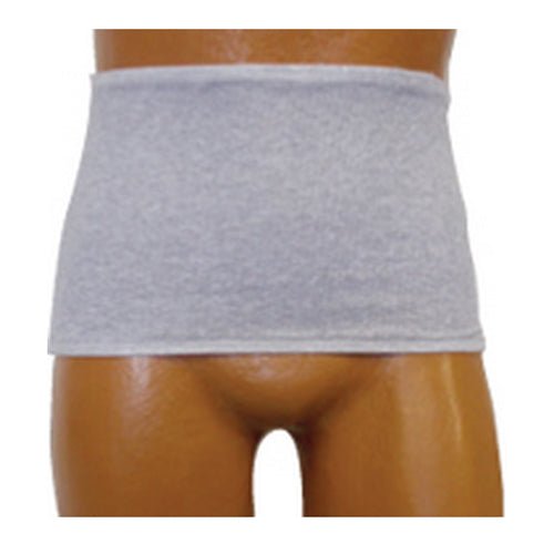 EA/1 - Options™ Men's Ostomy Care Wrap/Brief, 40" to 42" Hip Circumference, Large, with Open Crotch and Built-in Ostomy Barrier/Support, Dual, Light Gray - Best Buy Medical Supplies