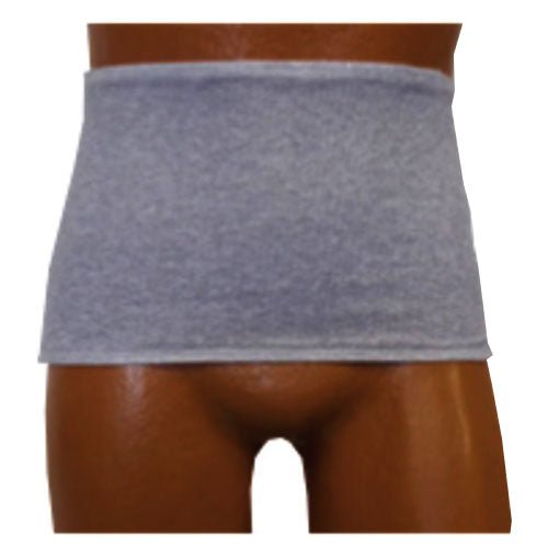 EA/1 - Options™ Wrap/Brief with Open Crotch and Built-In Ostomy Barrier/Support, For Men, Center Stoma, 3XL, Light Gray - Best Buy Medical Supplies