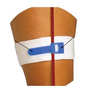 EA/1 - Pepper Medical Foley-Tie&reg; Foley Catheter Legband Regular, White - Best Buy Medical Supplies