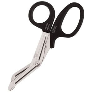 EA/1 - Prestige Medical EMT/Utility Scissor, 7-1/2", Black, Stainless Steel - Best Buy Medical Supplies